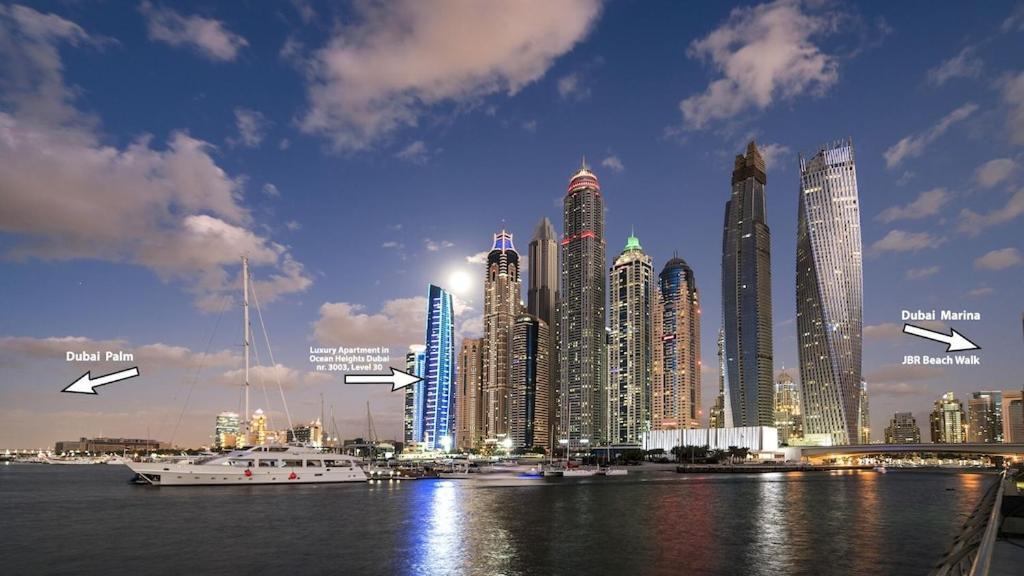 Exquisite, Luxe 1Bd Apartment, Unparalleled Sea Views, Prime Dubai Marina Location & Full Kitchen By "La Buena Vida Holiday Homes Zewnętrze zdjęcie